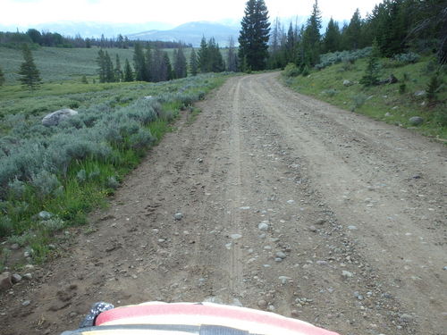 GDMBR: The view from the cockpit.